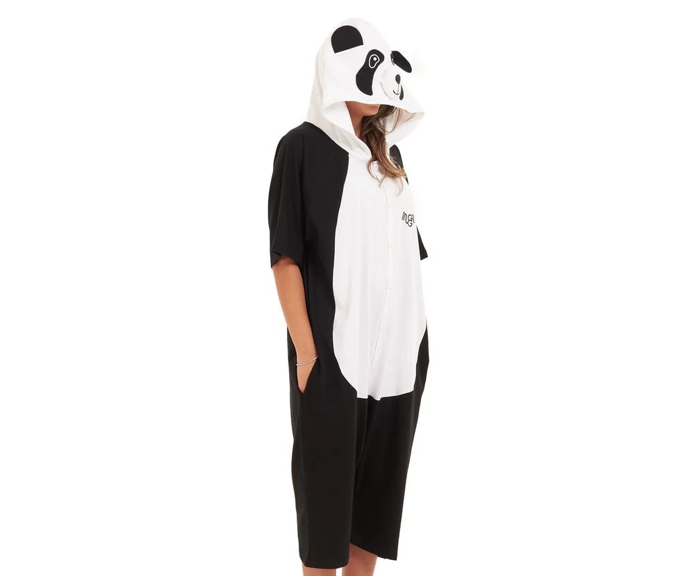 Snuggs Summer Onesie Short Panda - Image 6