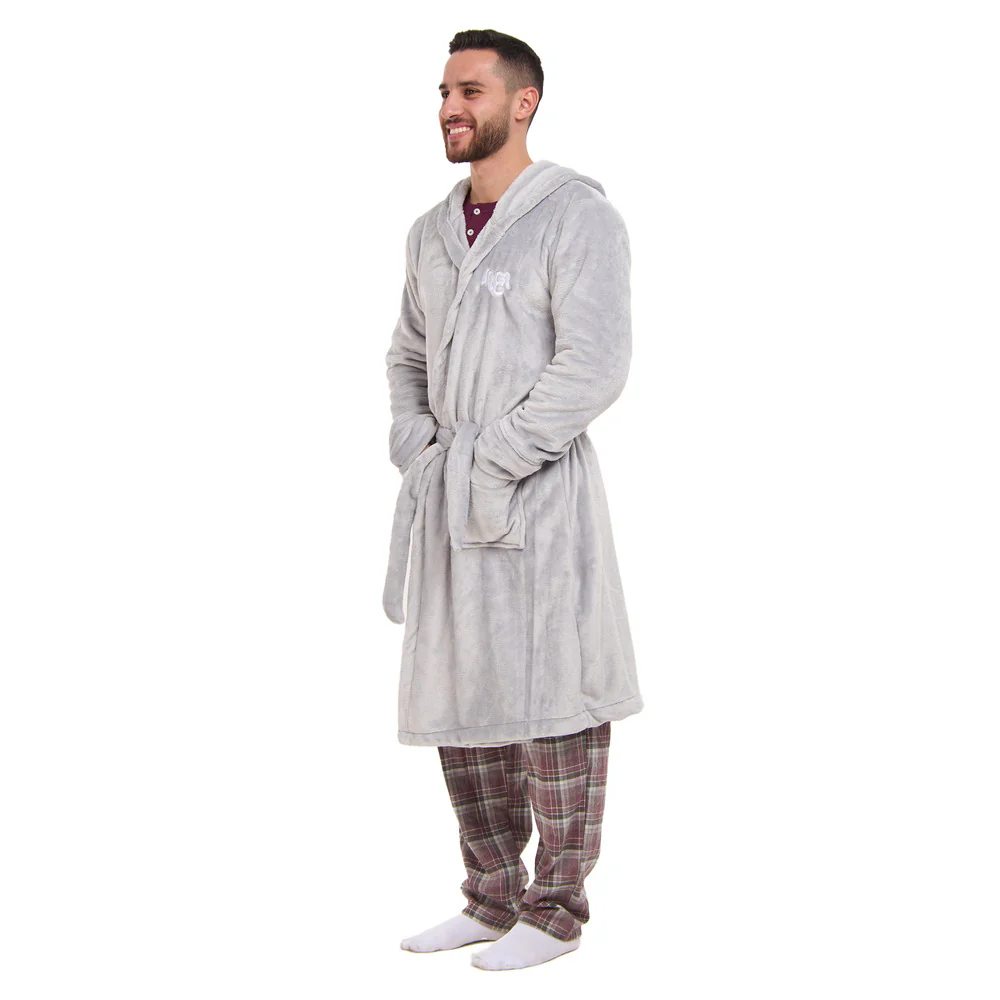 Snuggs Blanket Robe Light Grey - Image 2