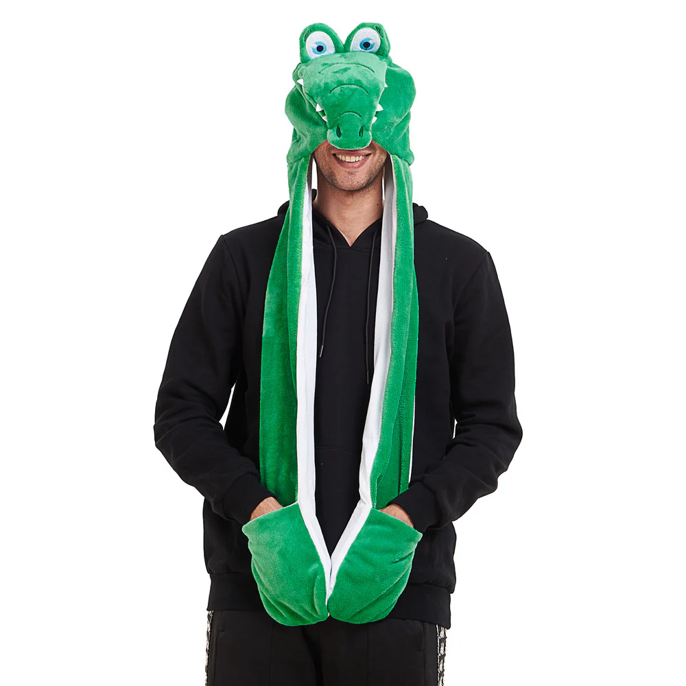 Snuggs Animal Fun hat Crocodile