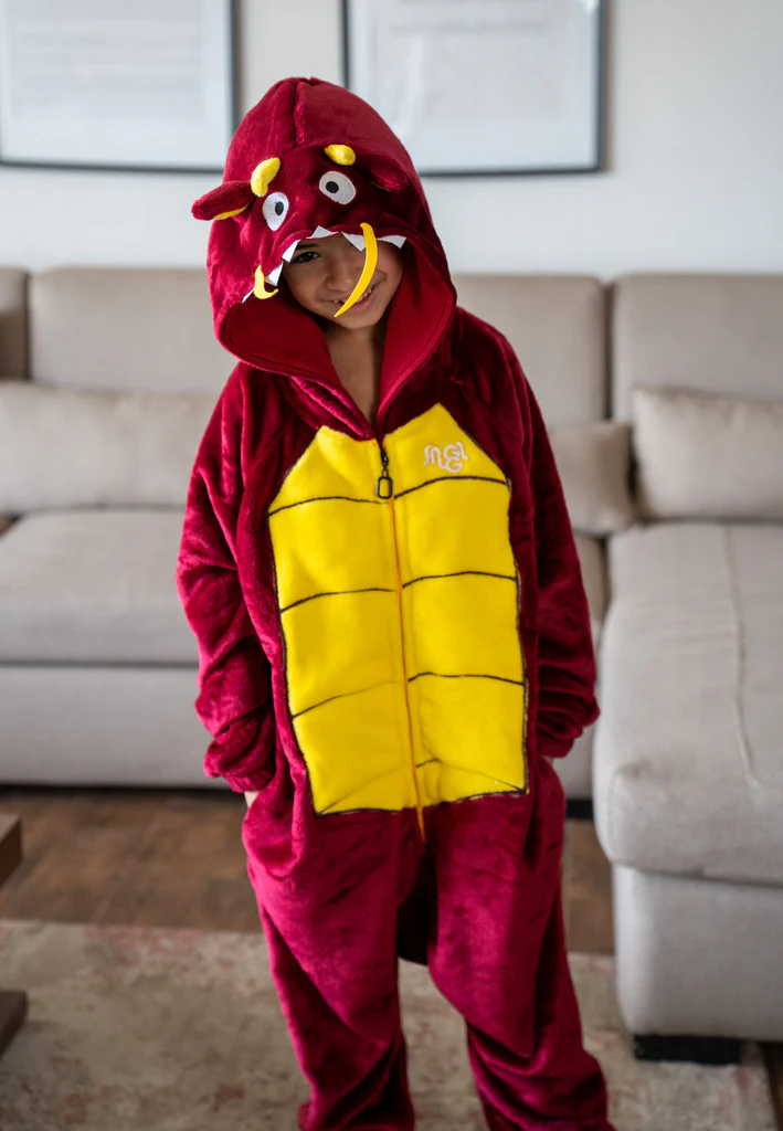 Snuggs Kids Blanket Onesie Dragon - Image 2