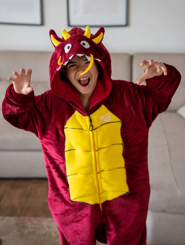 Snuggs Kids Blanket Onesie Dragon - Image 3