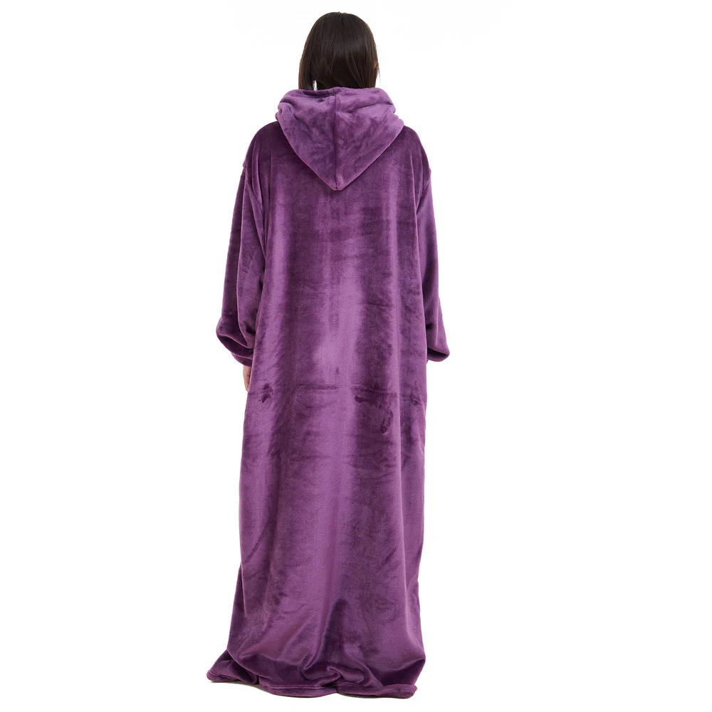 Snuggs Wearable Blanket Monkt Dark purple'' - Image 4