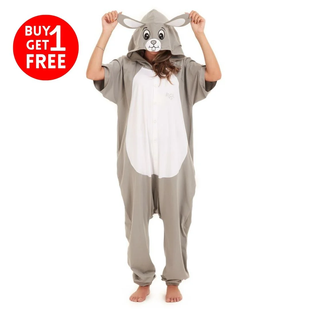 Snuggs Summer Onesie Rabbit