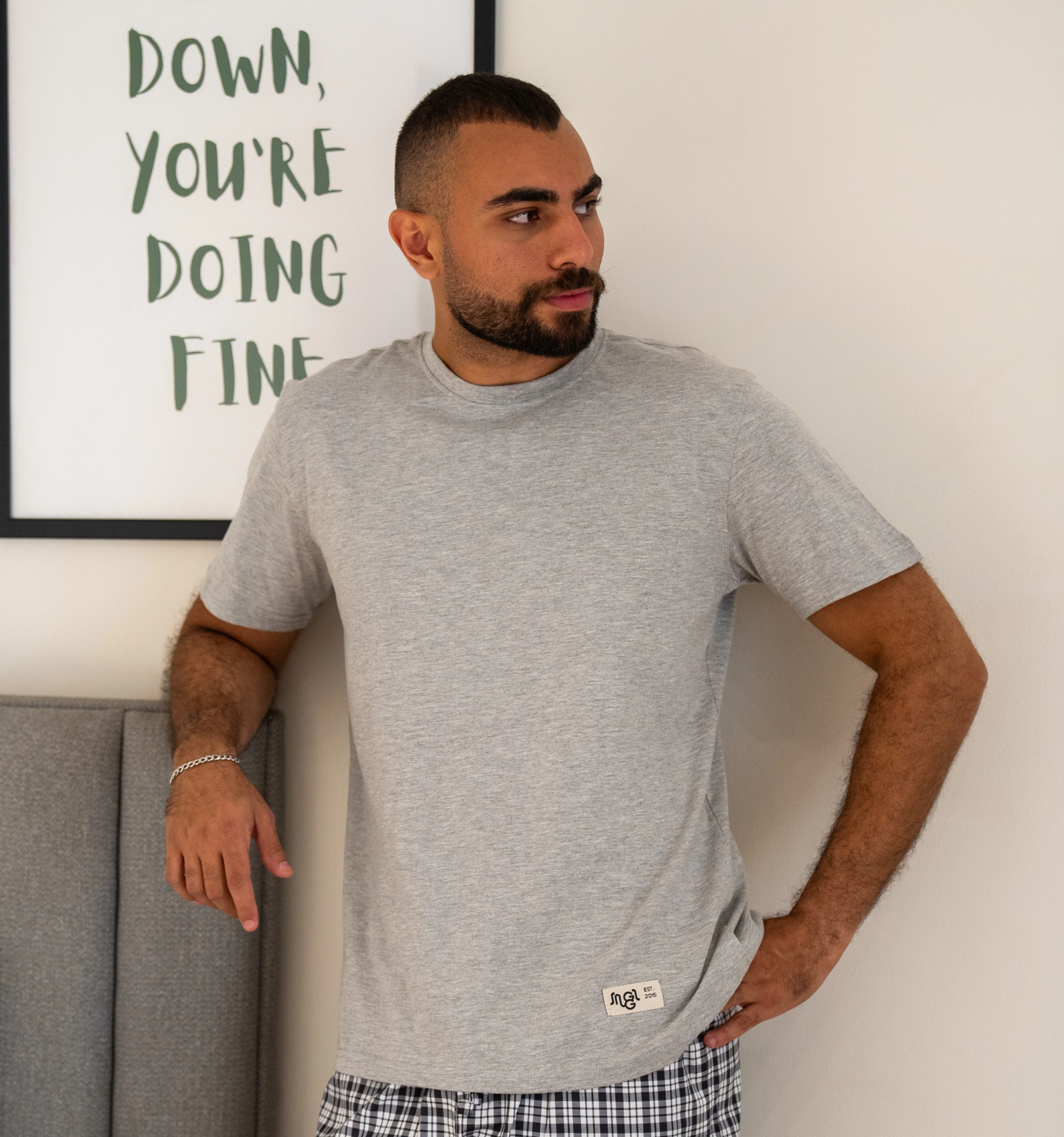 Men summer Basic T-shirt - Image 9