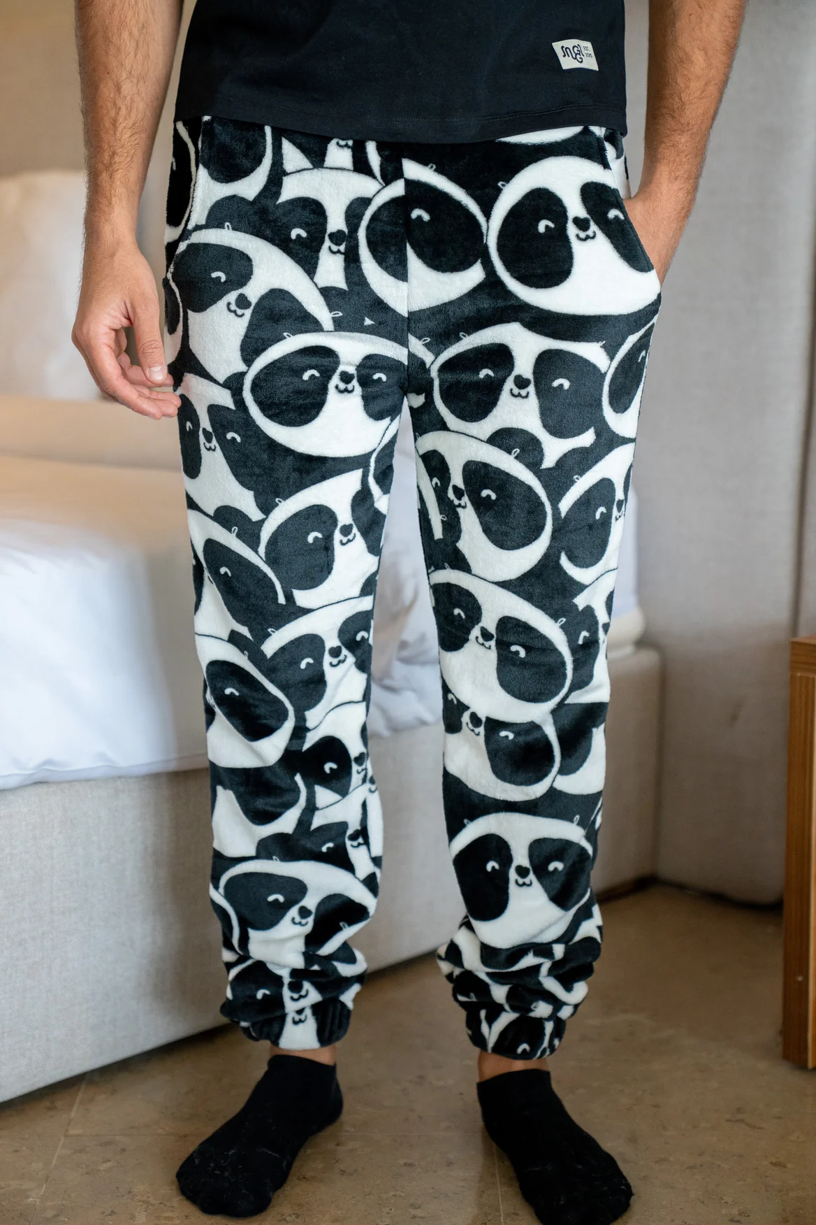 Unisex winter Panda pants